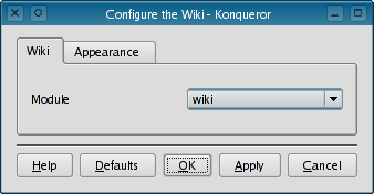 Configuring the processing module