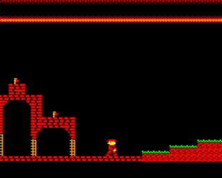 Screenshot of a level produced in the desktop level editor.