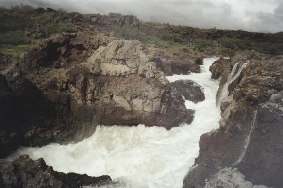 Barnafoss rapids