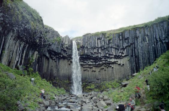 Svartifoss and surroundings